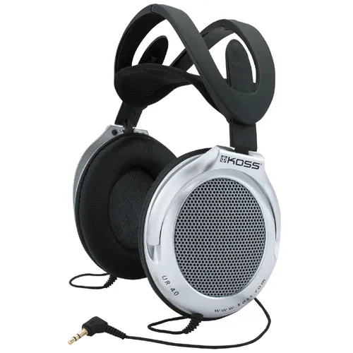 Koss UR40 -kuulokkeet, hopea