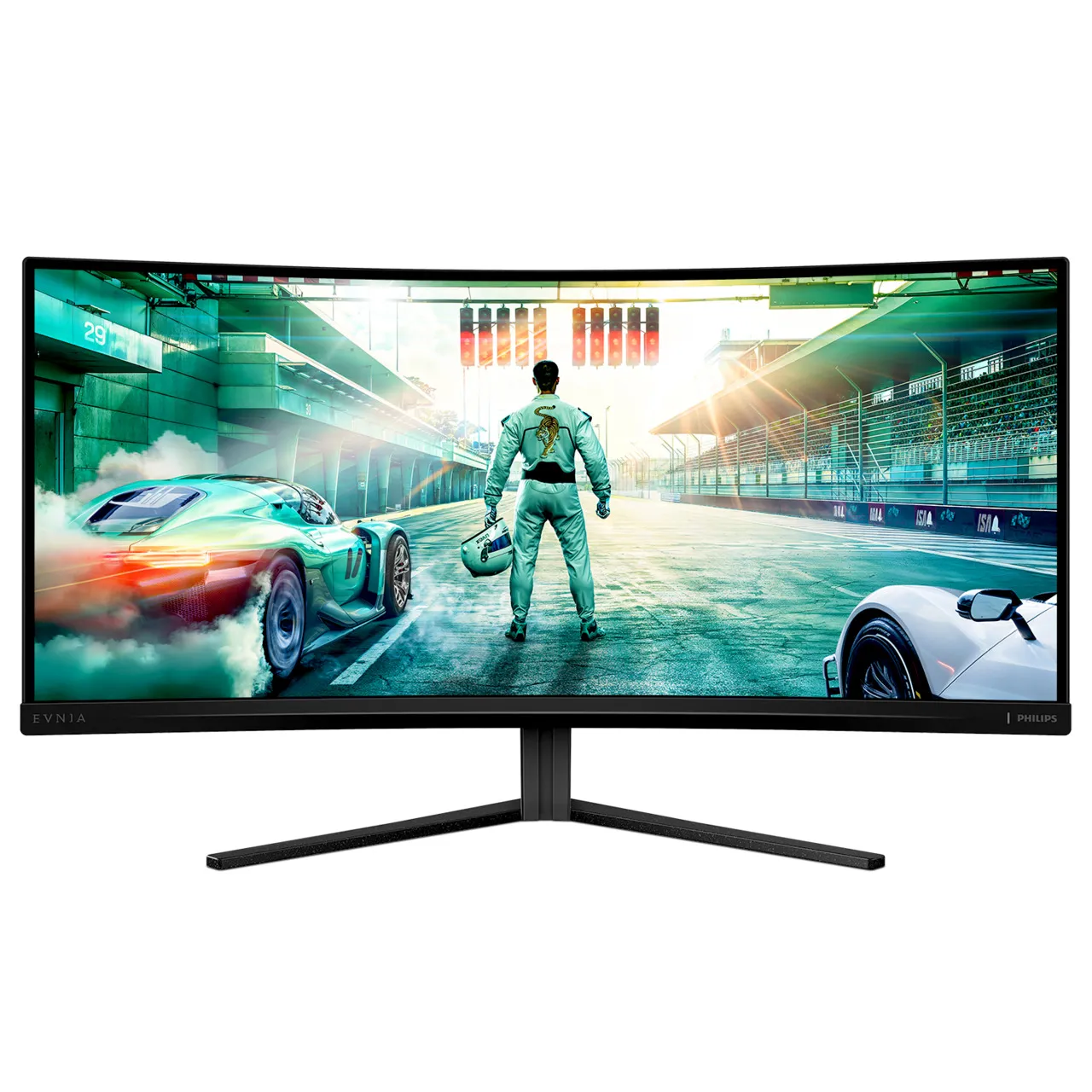 Philips Evnia 3000 34M2C3500L 34" WQHD, VA, 180Hz, HDR10 curved gamingsk&auml;rm