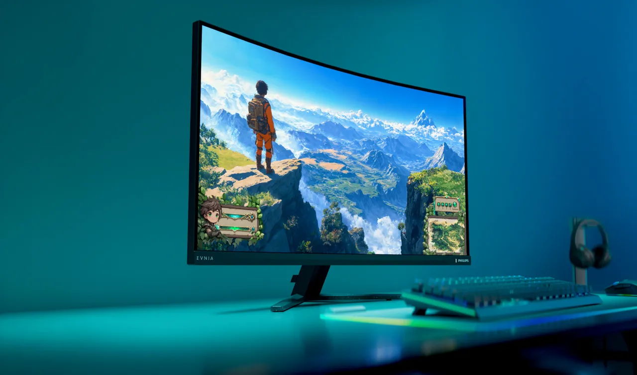 Philips Evnia 3000 34M2C3500L 34" WQHD, VA, 180Hz, HDR10 Curved Gaming Monitor
