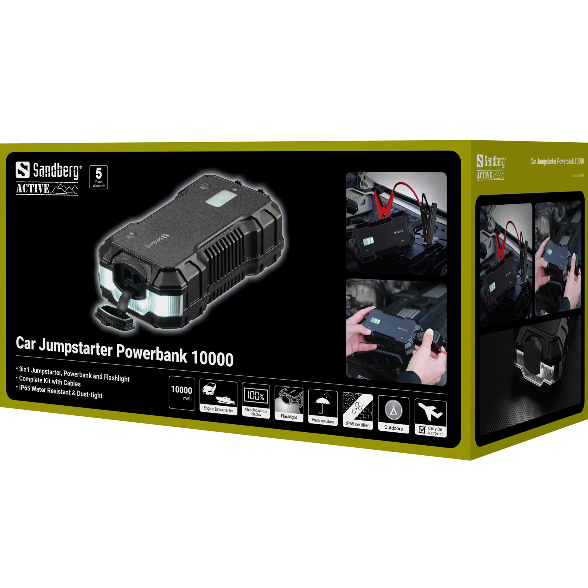 Sandberg Jumpstarter Powerbank 10000