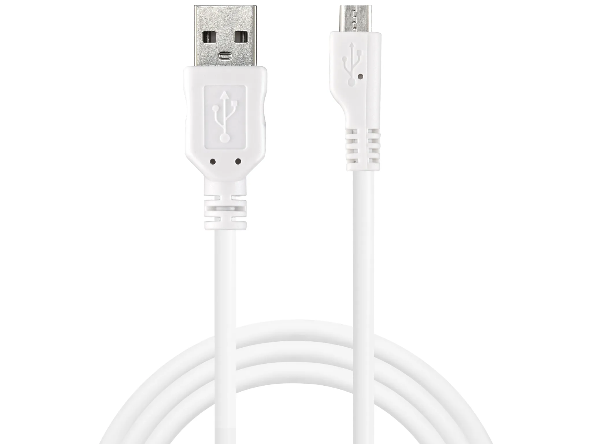 Sandberg Sync &amp; Charge USB-A - Micro-USB B - cable, 1 m, White