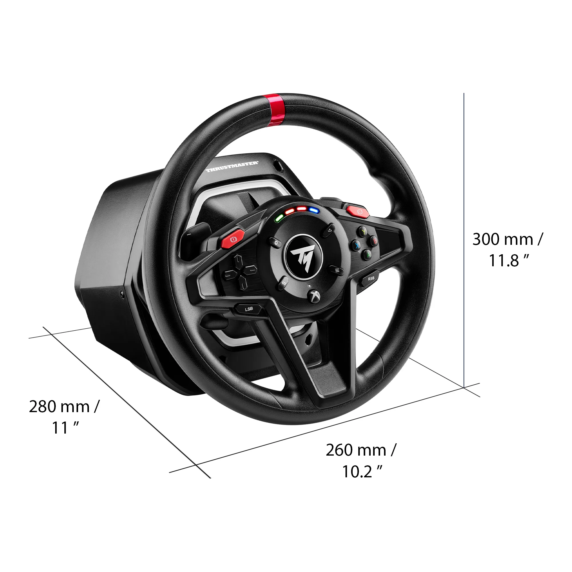 ThrustMaster T128 - rat og pedalsÃŠt -
