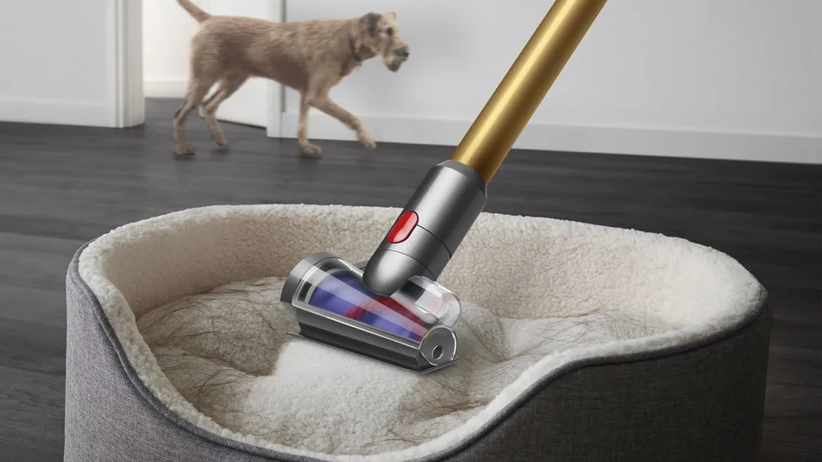 Dyson V12 Detect Slim Absolute 0.35 L Stick vacuum cleaner, Gold
