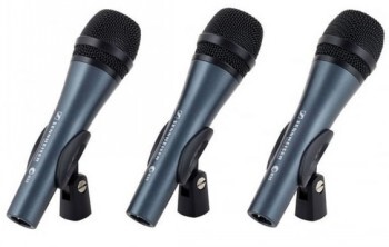 Sennheiser e835 -dynaaminen mikrofoni, 3 kpl