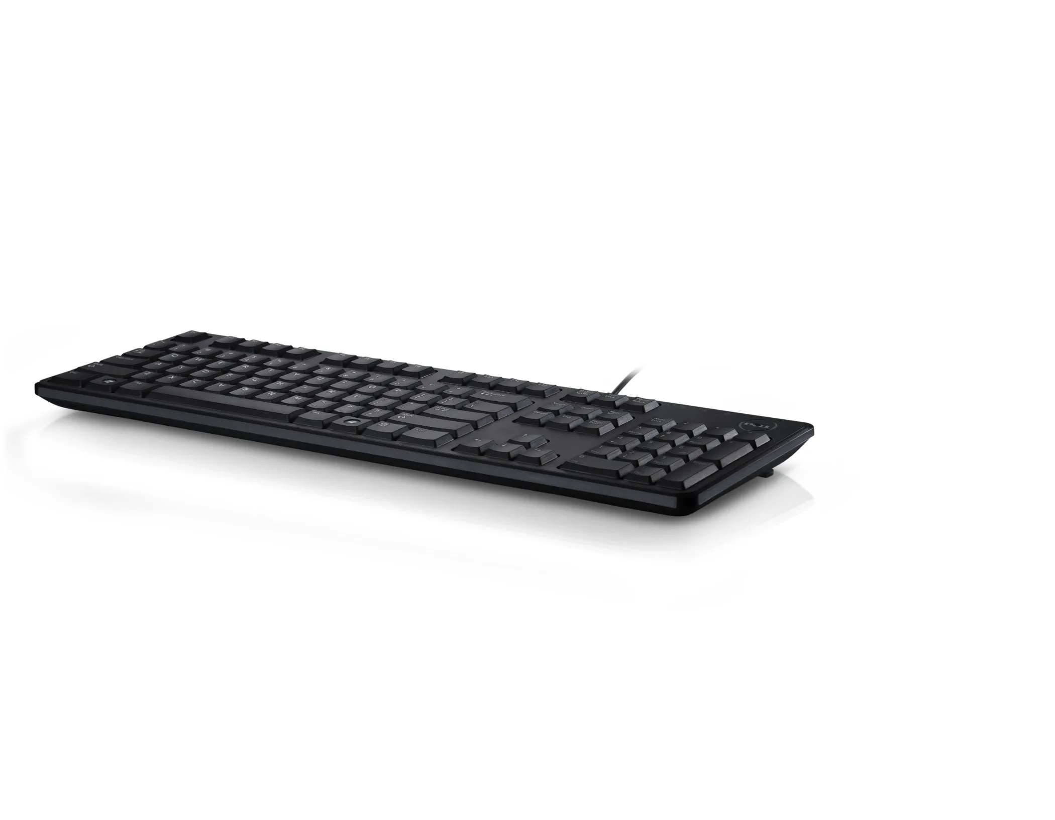 Dell KB212-B -ergonominen n&auml;pp&auml;imist&ouml;, musta