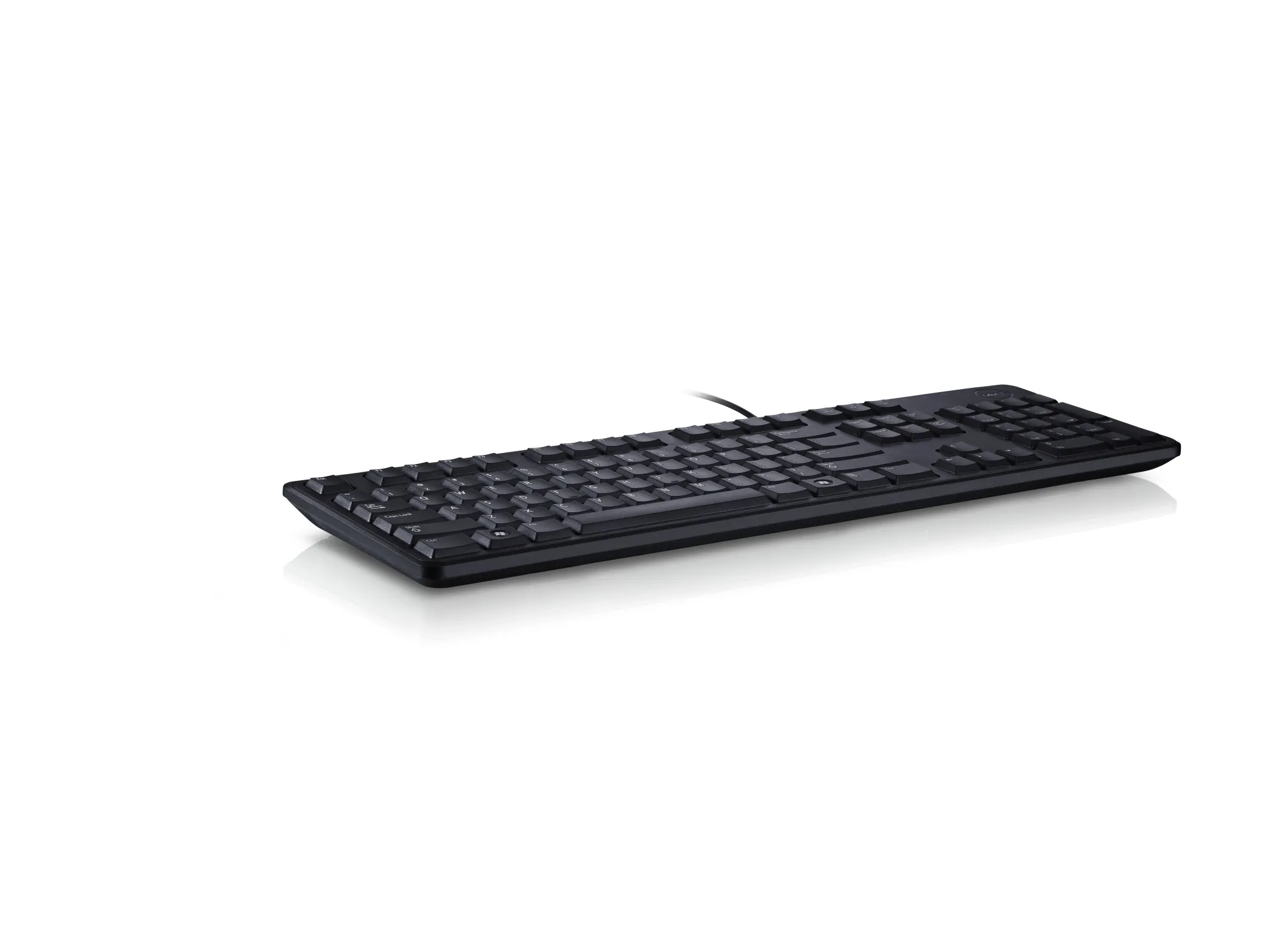 Dell KB212-B -ergonominen n&auml;pp&auml;imist&ouml;, musta