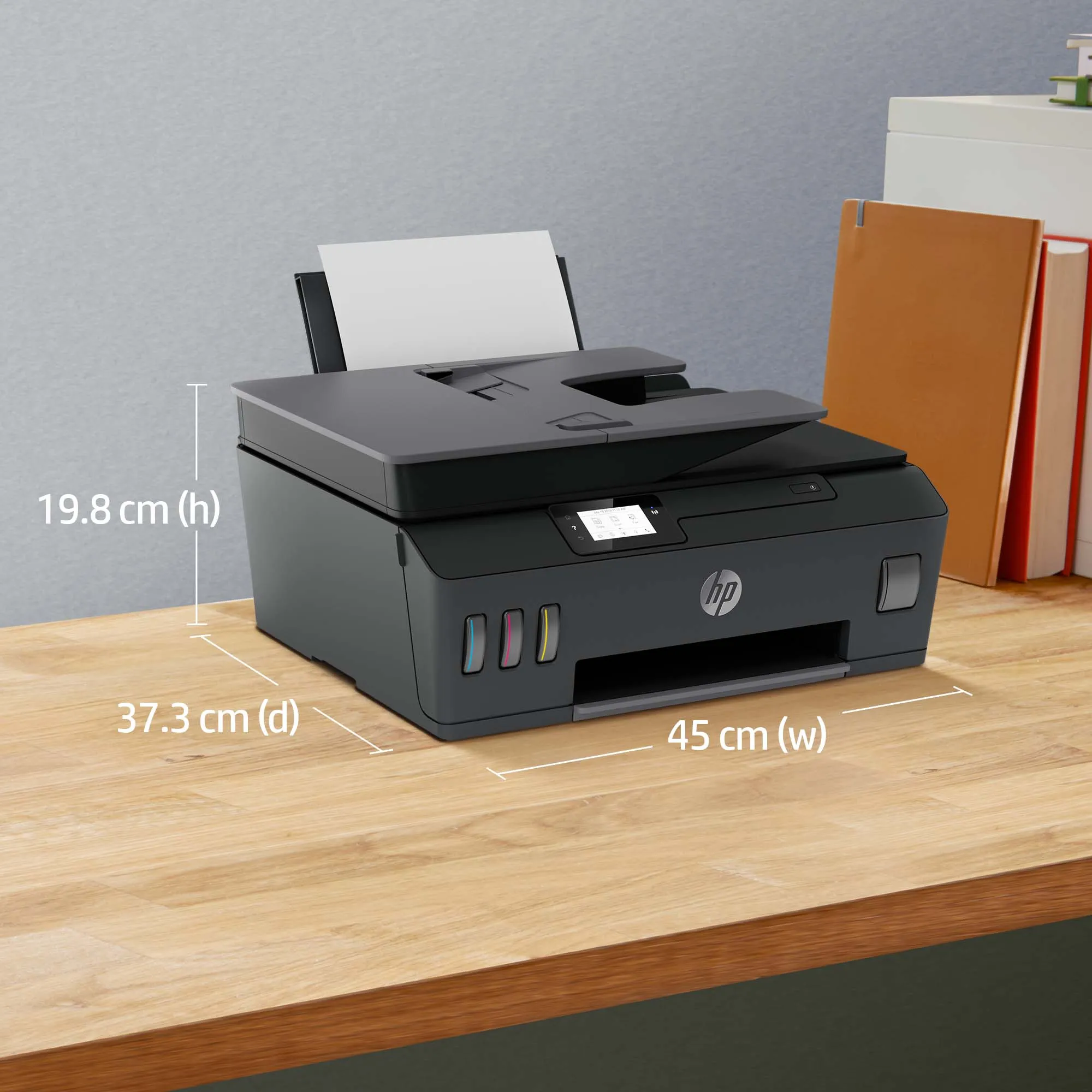 HP Smart Tank Plus 570 Wireless All-in-One - Monitoimitulostin - v&auml;ri - mustesuihku - Legal (216 x 356 mm) (alkuper&auml;inen) - A4/Legal (media) - jopa 22 sivua/min