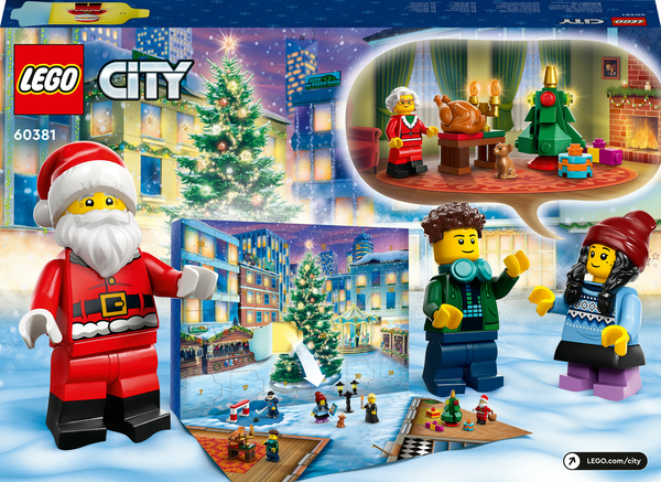 Lego City 2023 Advent Calendar 60381