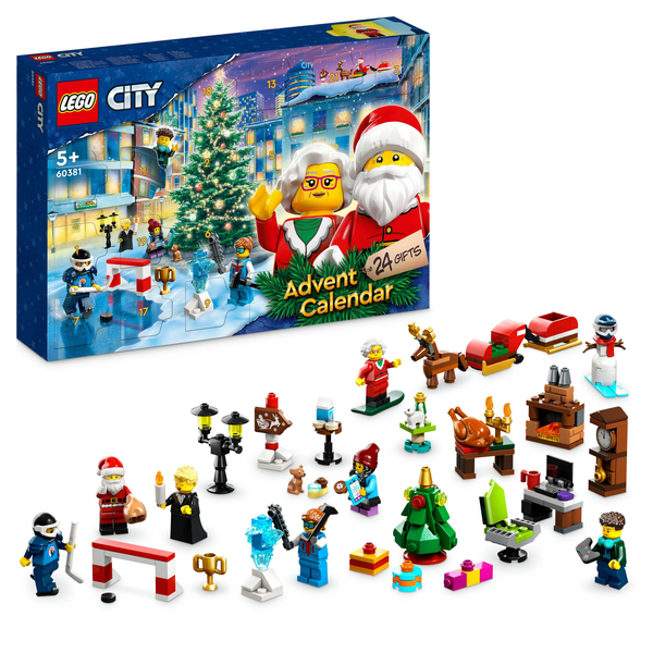 Lego City 2023 Advent Calendar 60381