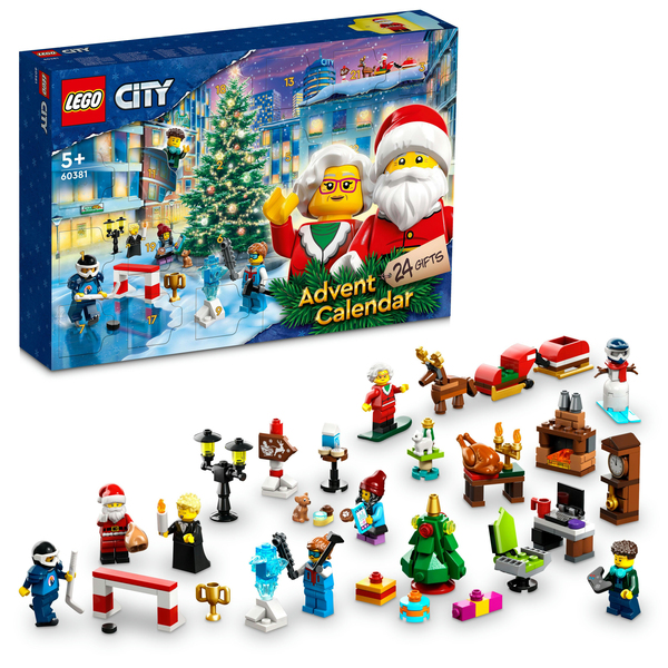 Lego City 2023 Advent Calendar 60381