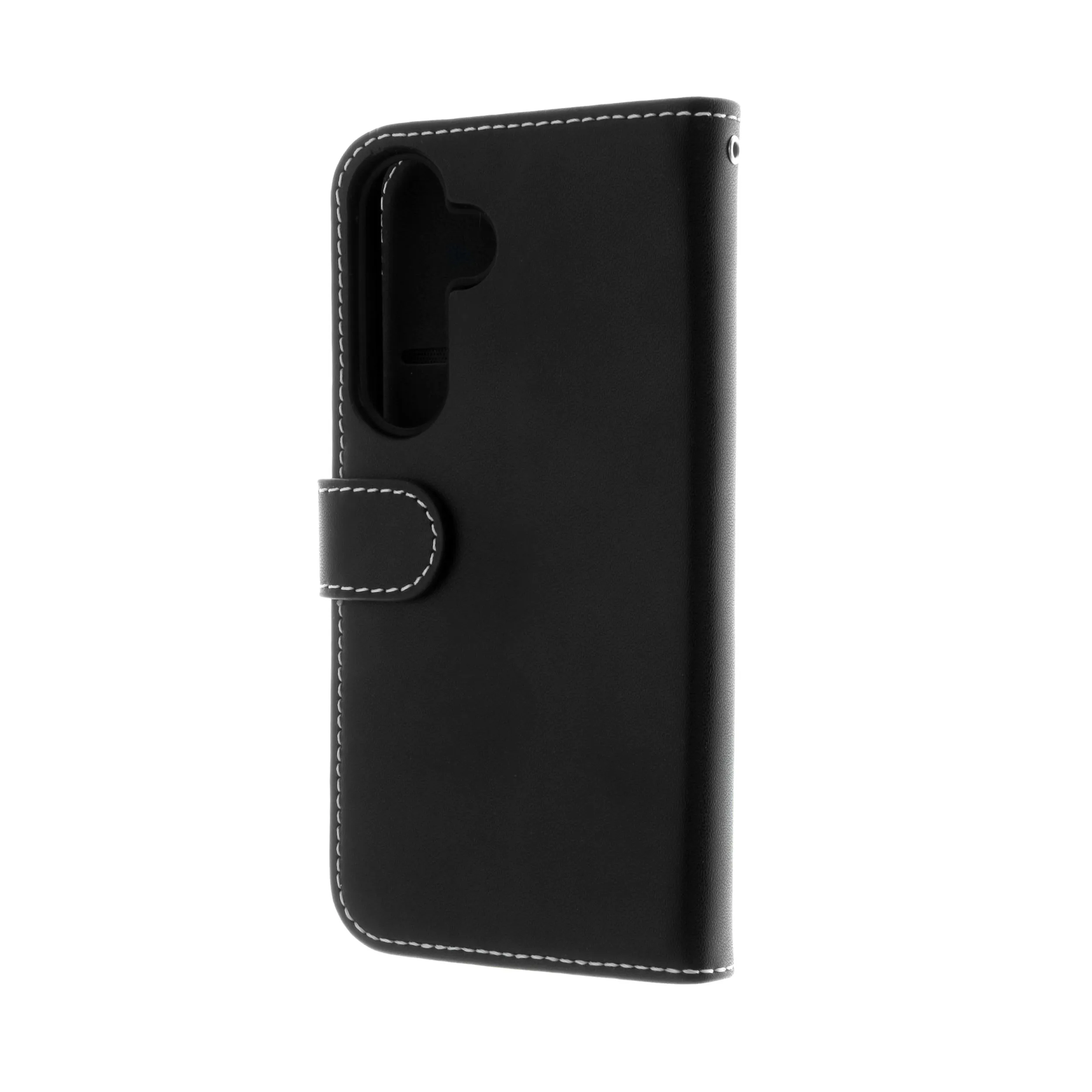 Insmat Exclusive Flip Case Galaxy S25+ - wallet case, black