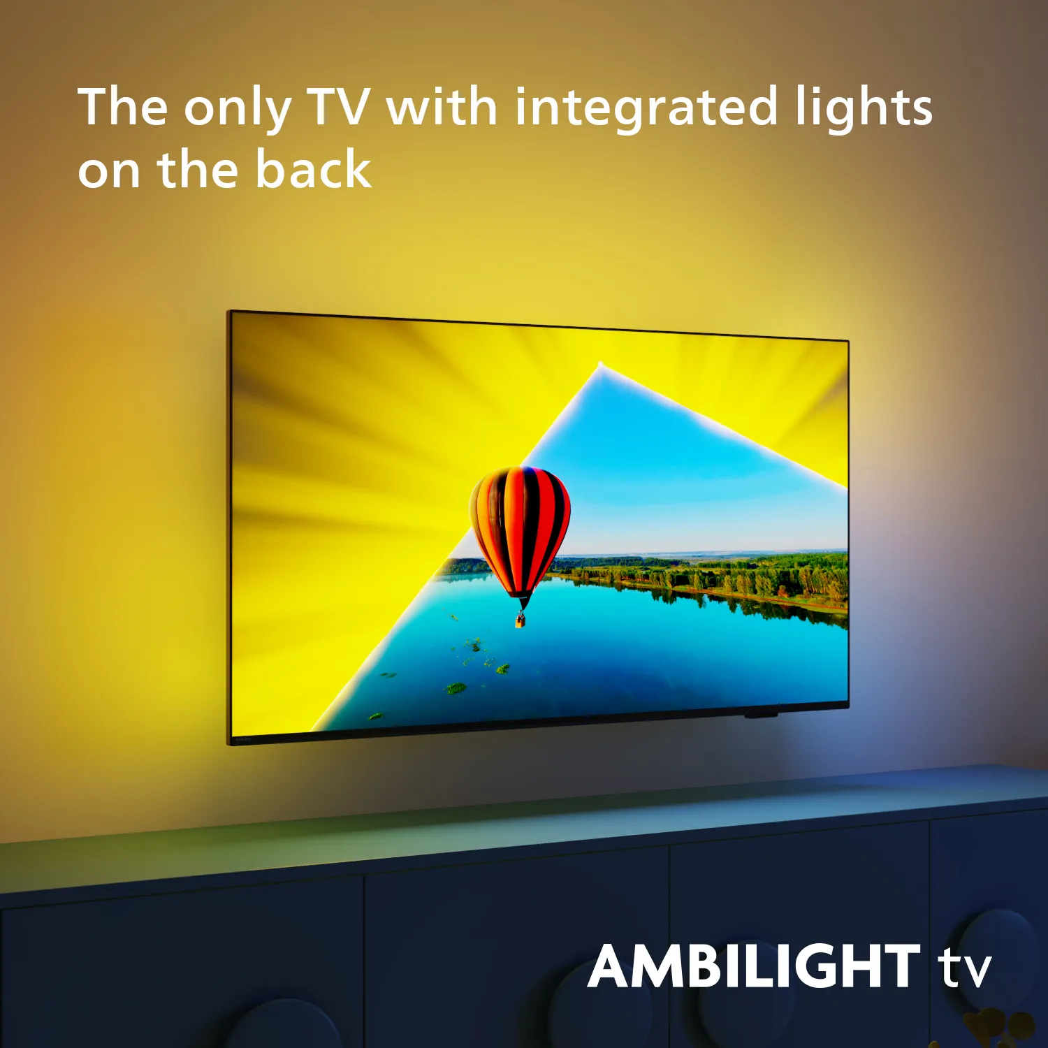 PHILIPS 65&quot; AMBILIGHT TV PUS8079, 4K, 60HZ, TITAN OS