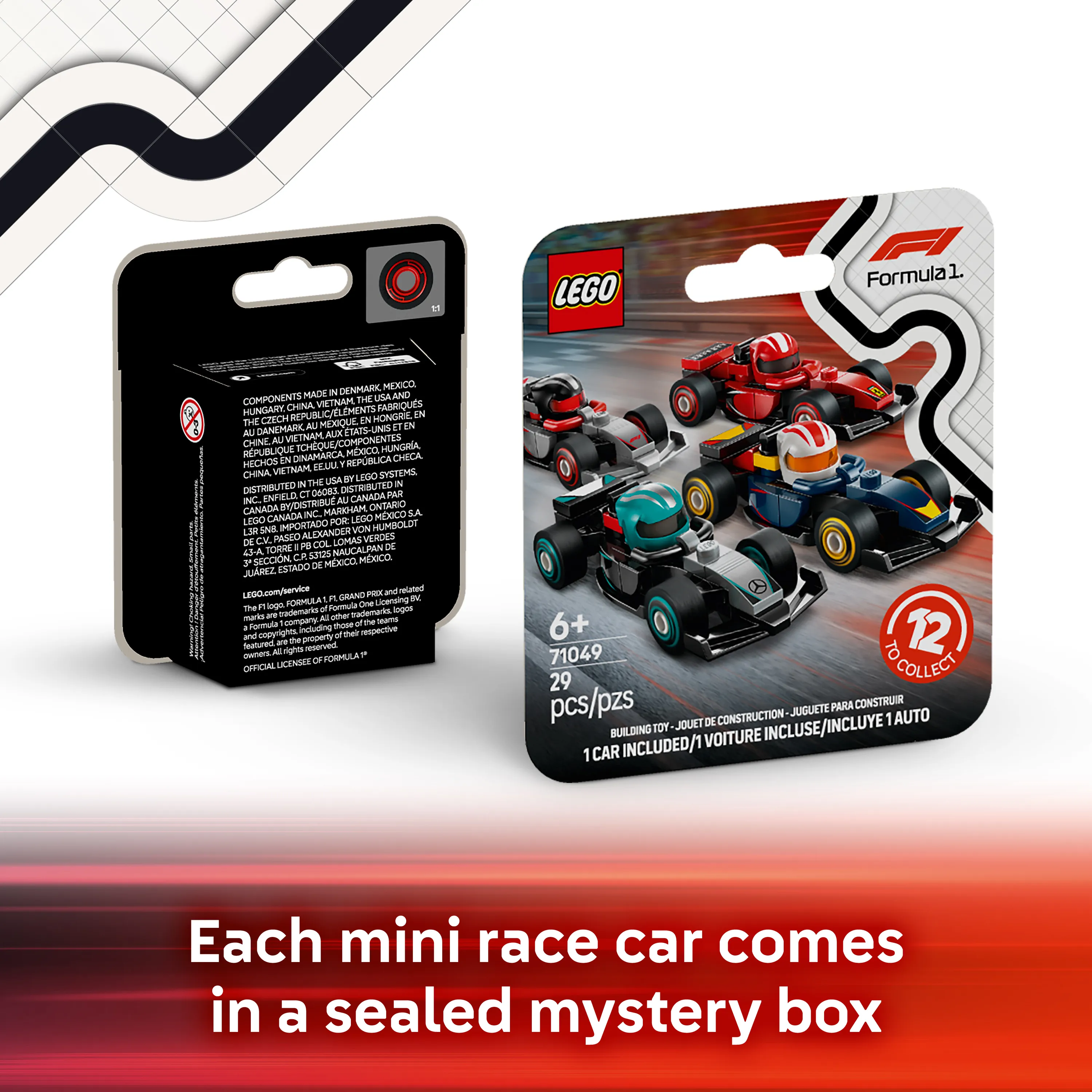 LEGO Formula 1 Samlingsbar F1-racerbil 71049