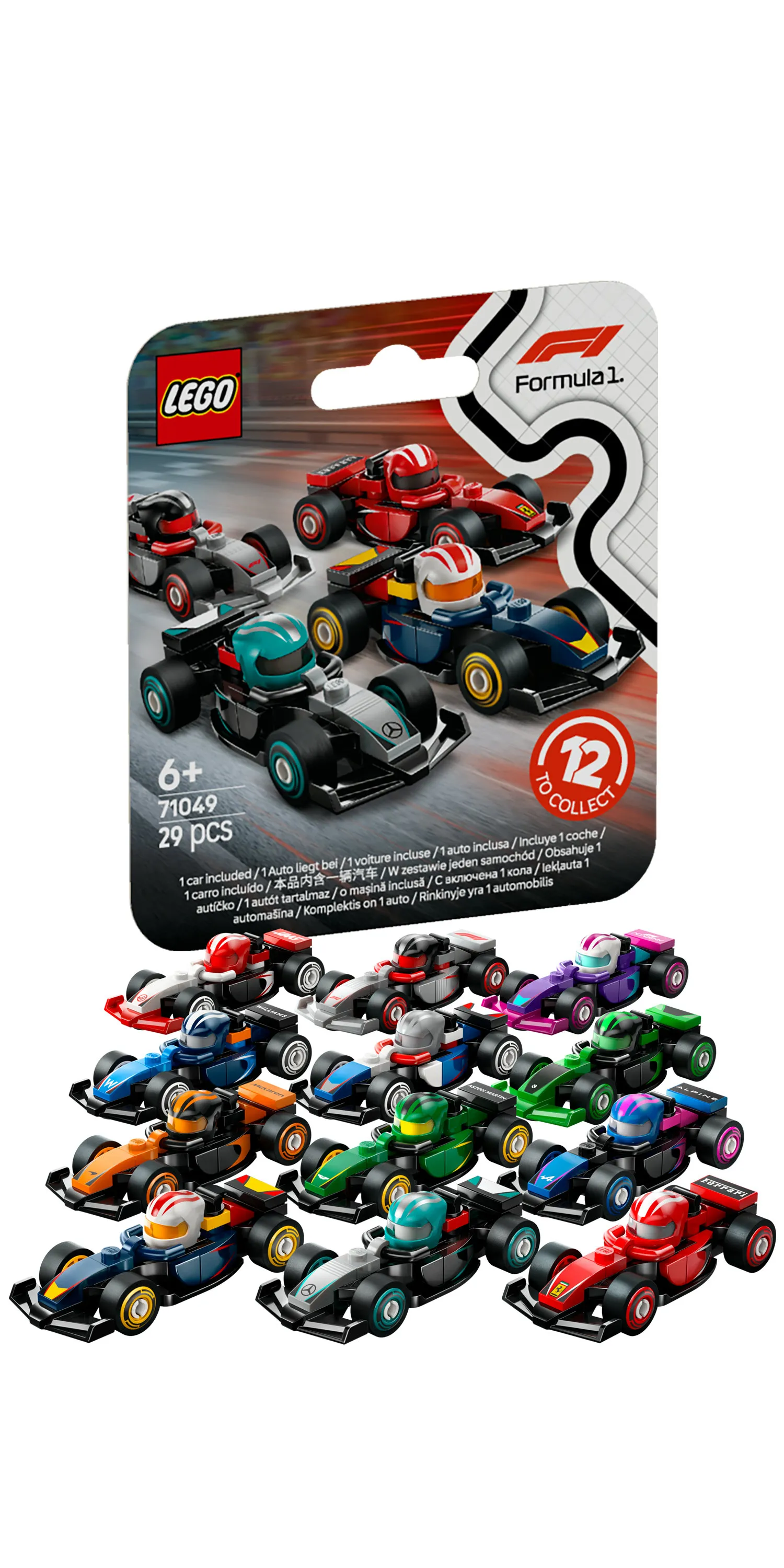 LEGO Formula 1 Samlingsbar F1-racerbil 71049