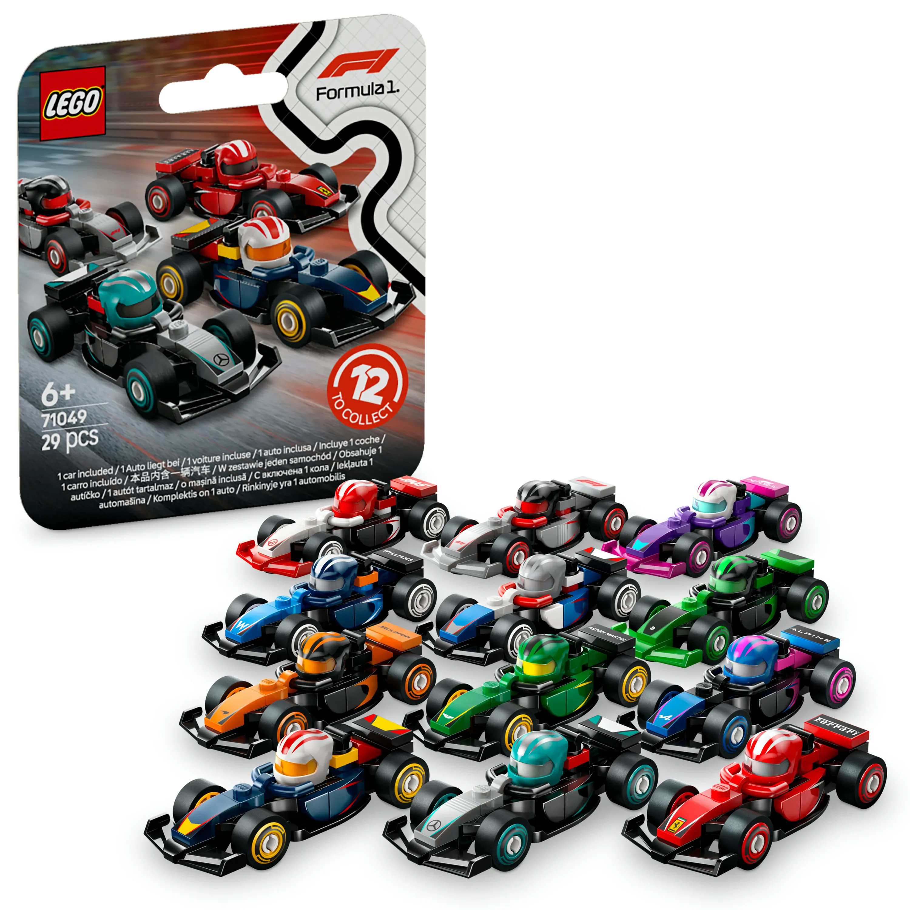 LEGO Formula 1 Samlingsbar F1-racerbil 71049