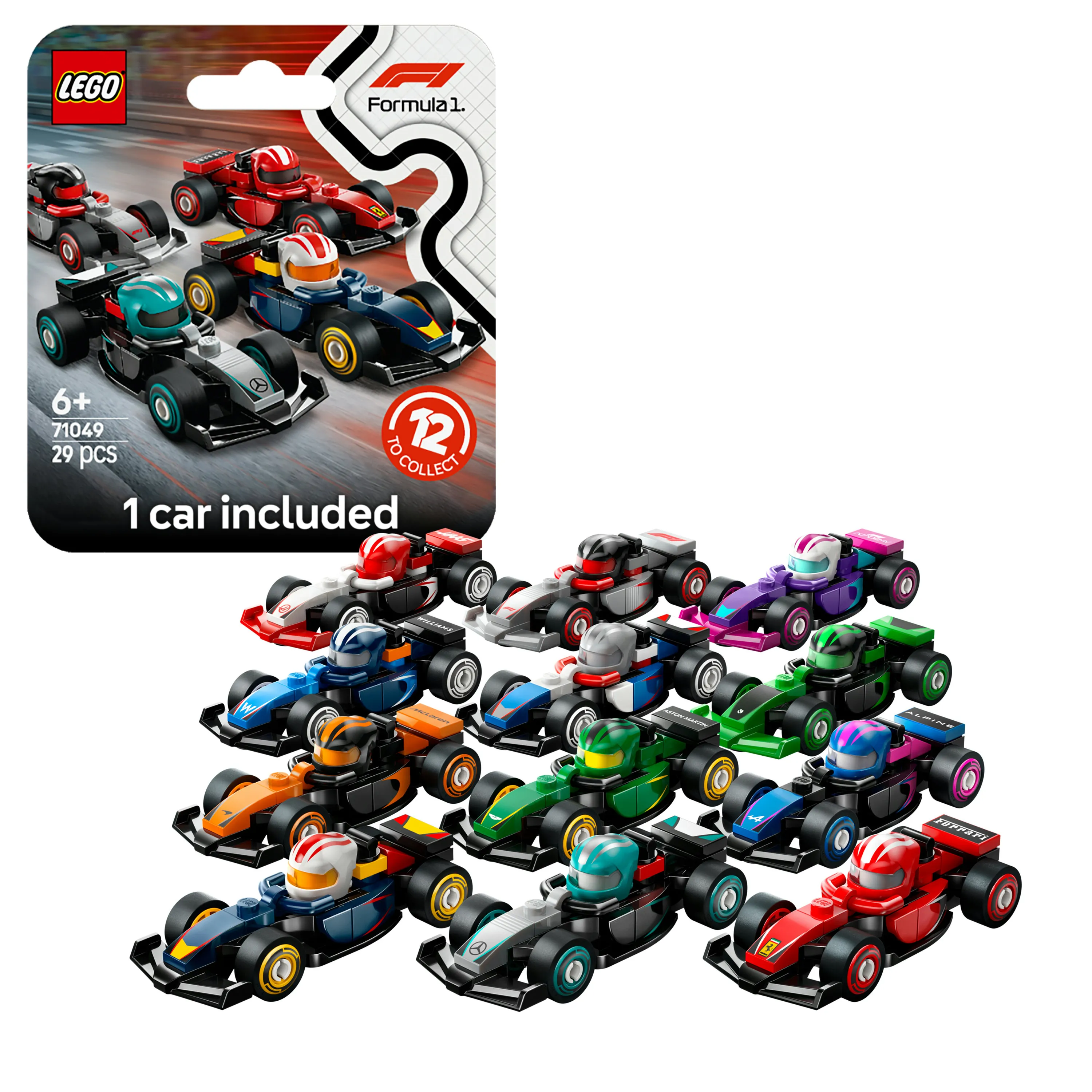 LEGO Formula 1 Samlingsbar F1-racerbil 71049