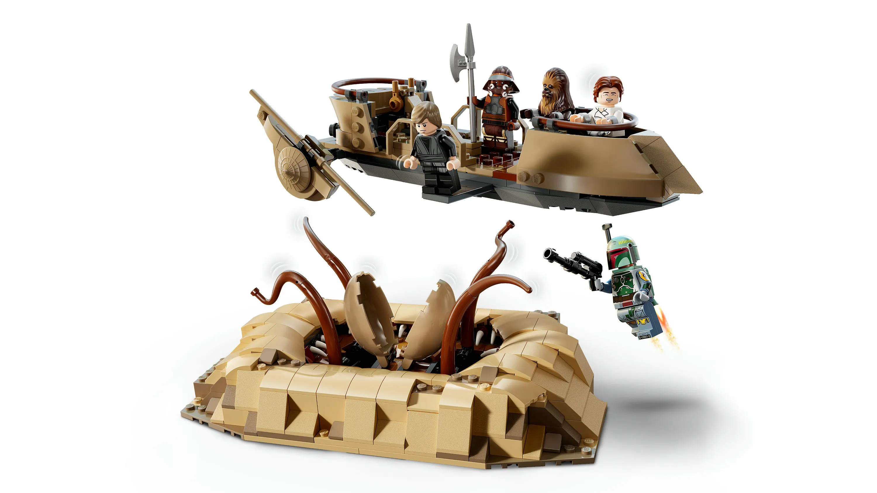 LEGO Star Wars Sandpr&aring;m och Sarlacc-gropen 75396