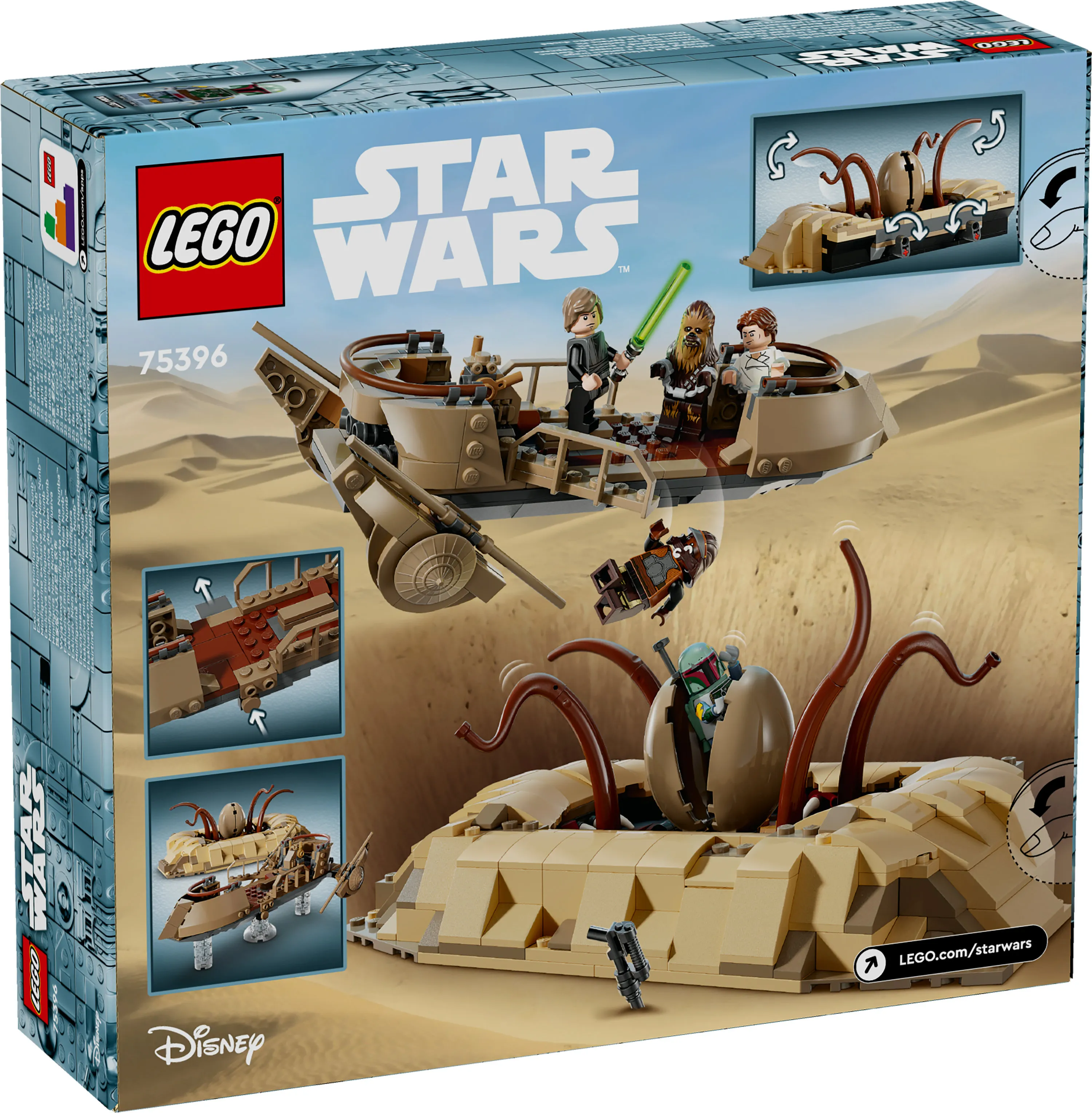 LEGO Star Wars Sandpr&aring;m och Sarlacc-gropen 75396