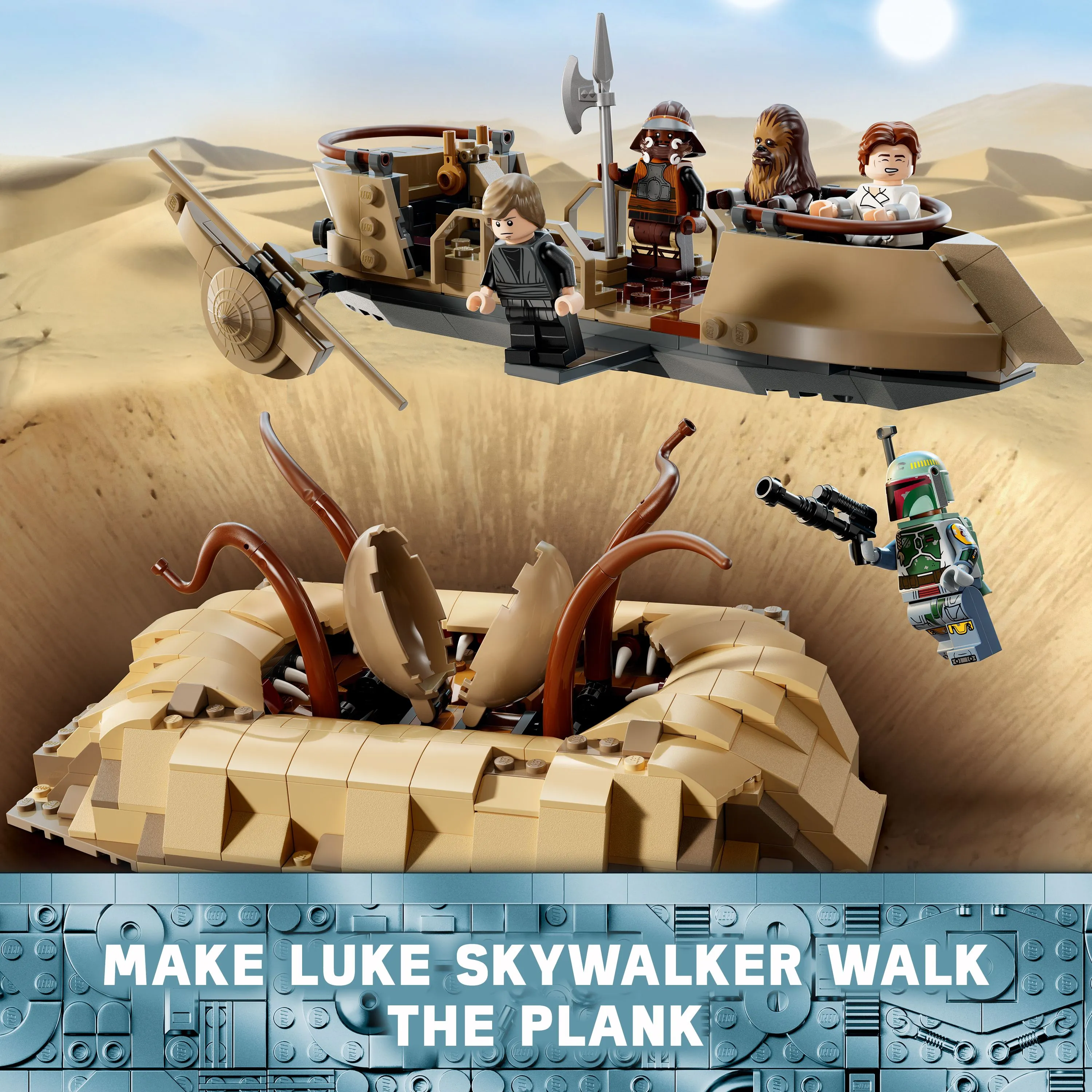 LEGO Star Wars Sandpr&aring;m och Sarlacc-gropen 75396