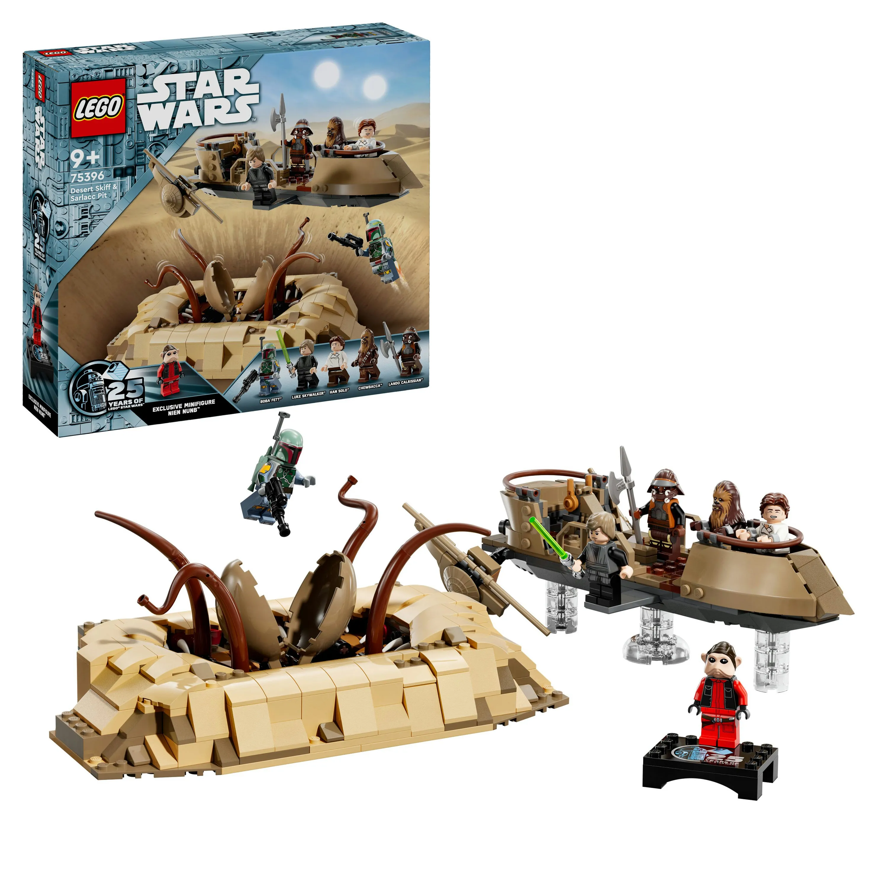 LEGO Star Wars Sandpr&aring;m och Sarlacc-gropen 75396