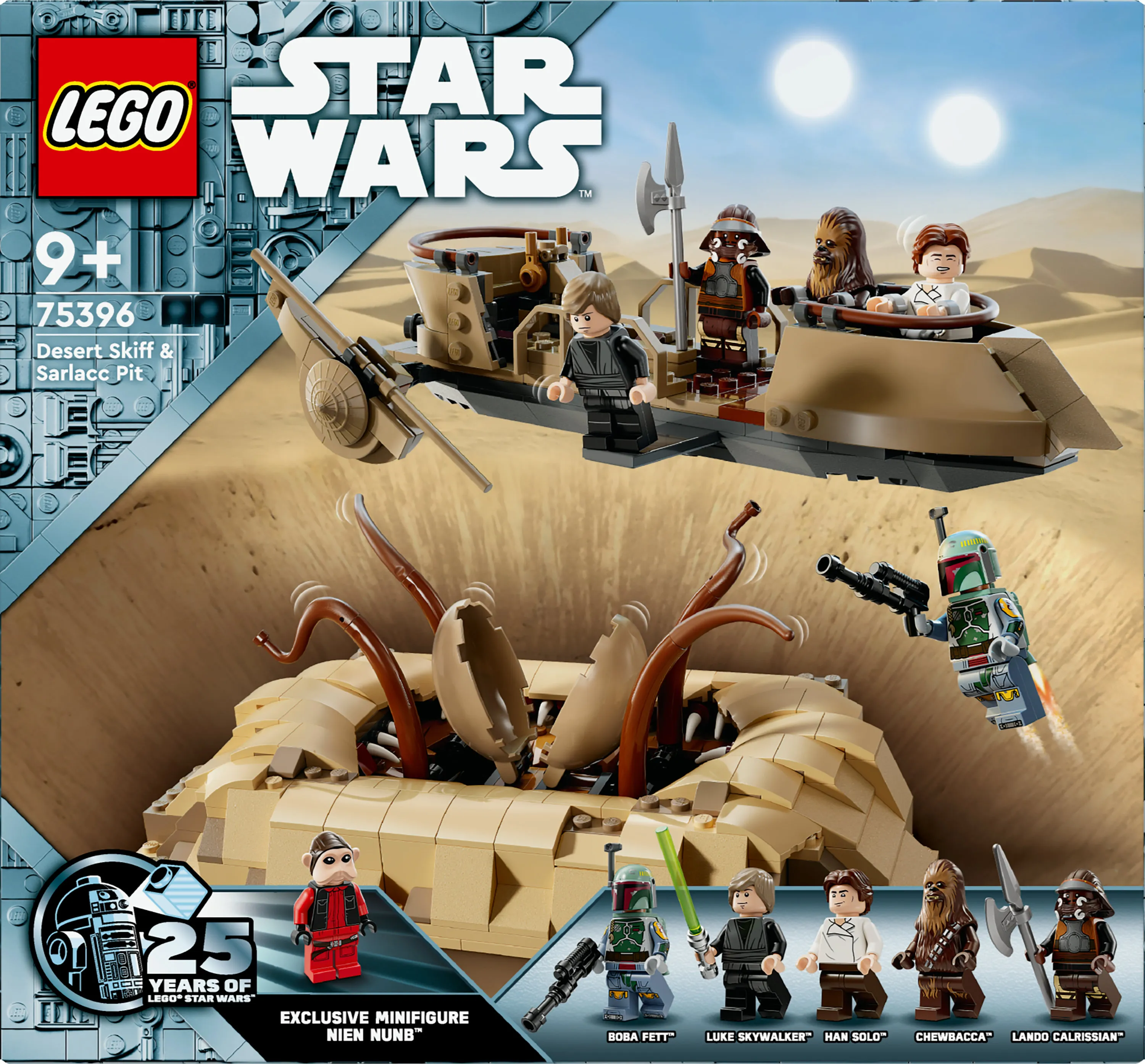 LEGO Star Wars Sandpr&aring;m och Sarlacc-gropen 75396