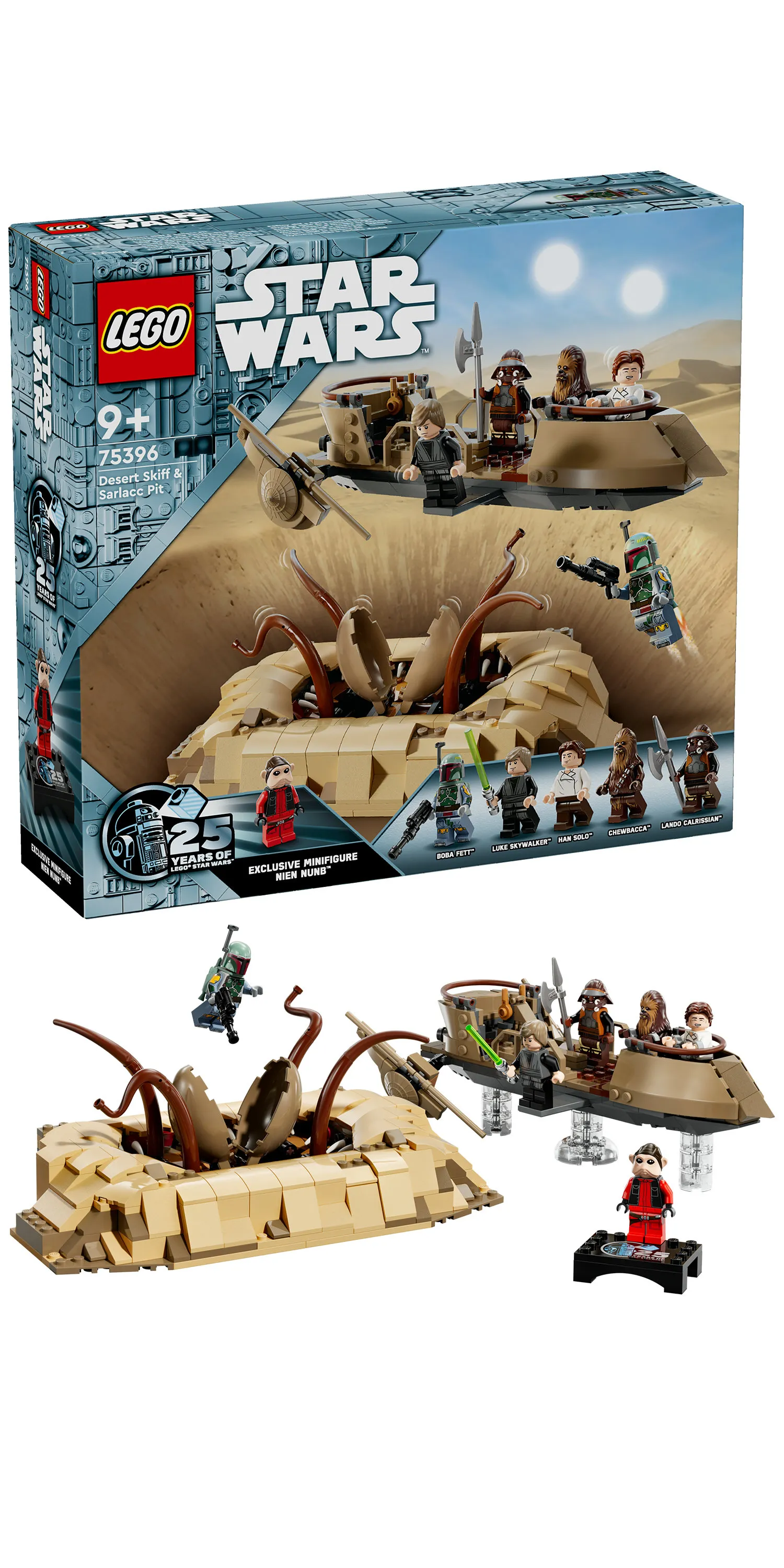 LEGO Star Wars Sandpr&aring;m och Sarlacc-gropen 75396