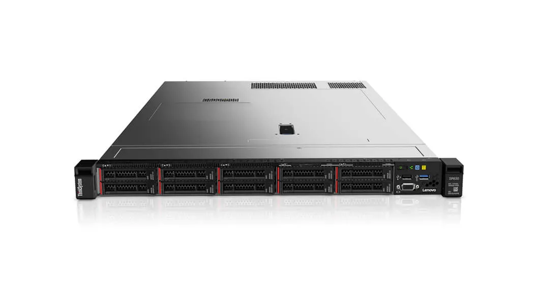 LENOVO DCG ThinkSystem SR630 Xeon Silver 4110 (8C 2.1GHz 11MB Cache/85W) 16GB RAM, OB, 930-8i, 1x750W