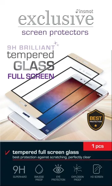 Insmat Brilliant Glass Full Screen, Galaxy Xcover 4 - skärmskydd