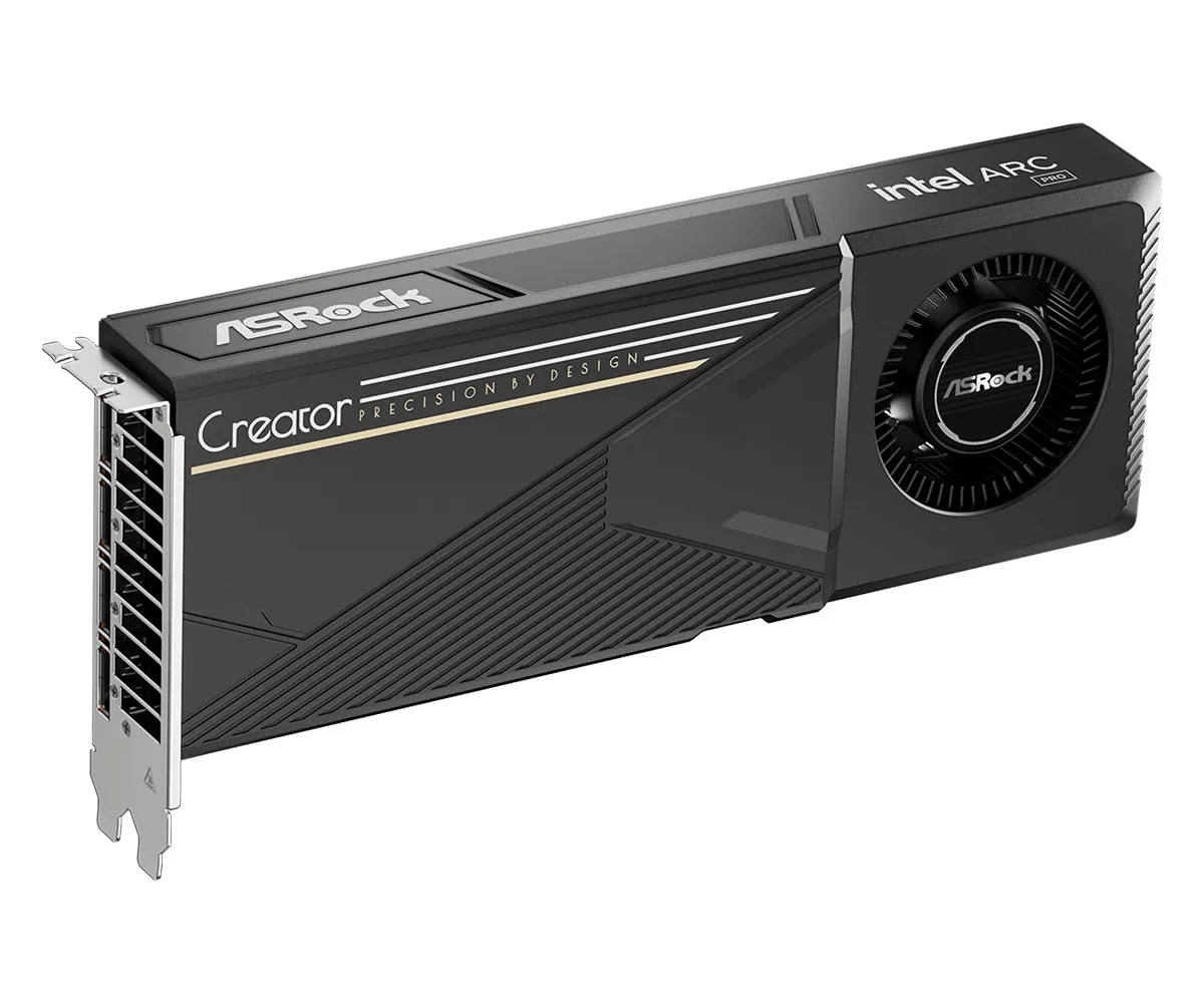 ASRock Intel Arc Pro B60 Creator 24 Gt -n&auml;yt&ouml;nohjain