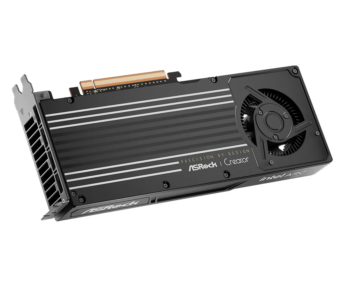 ASRock Intel Arc Pro B60 Creator 24 Gt -n&auml;yt&ouml;nohjain