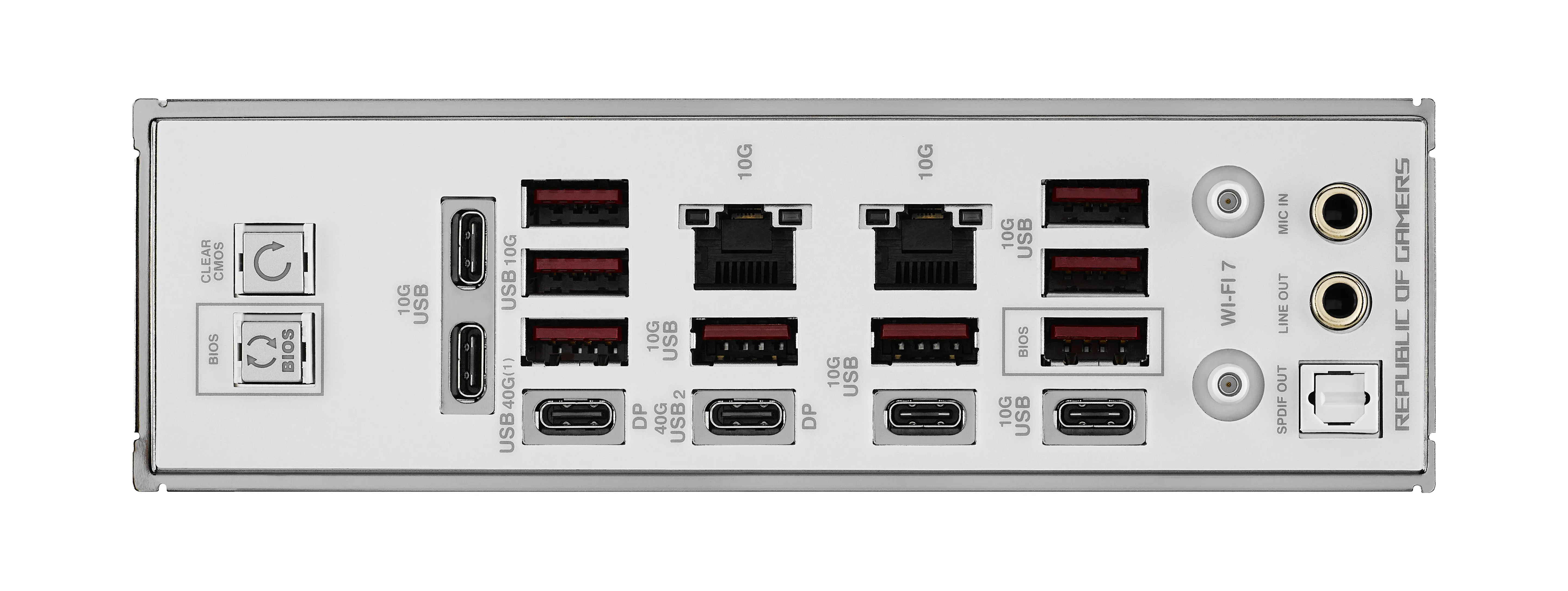 Asus ROG CROSSHAIR X870E GLACIAL WiFi 7 AM5 E-ATX Motherboard