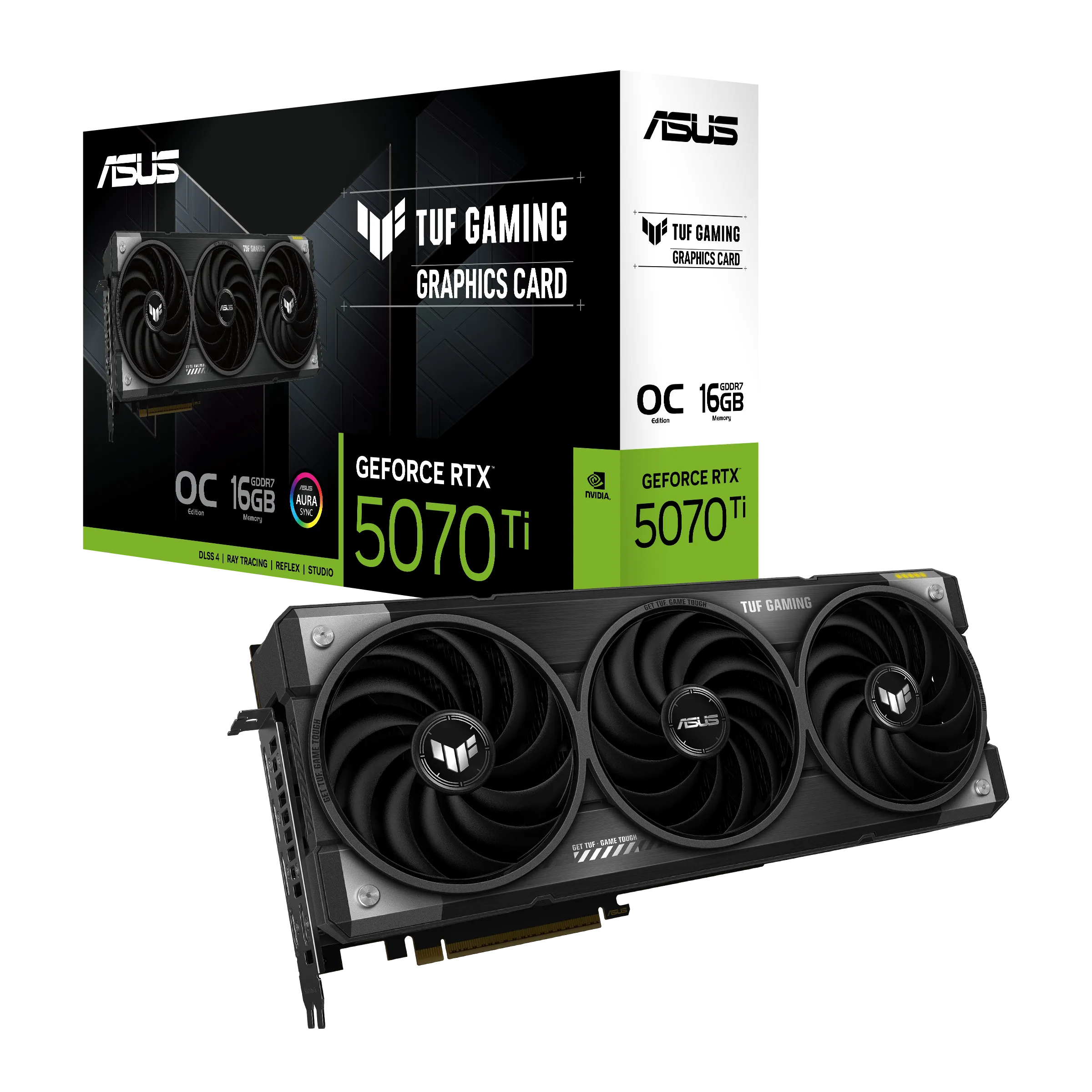 Asus GeForce RTX 5070 Ti 16GB TUF Gaming - graphics card