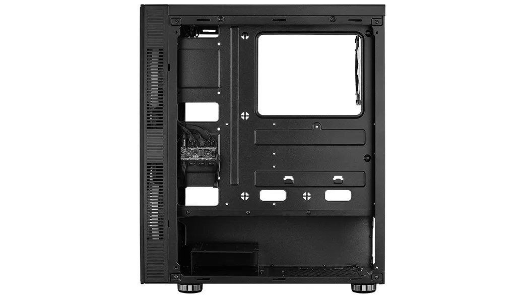 AEROCOOL Python Midi-Tower Case with RGB lighting, Black