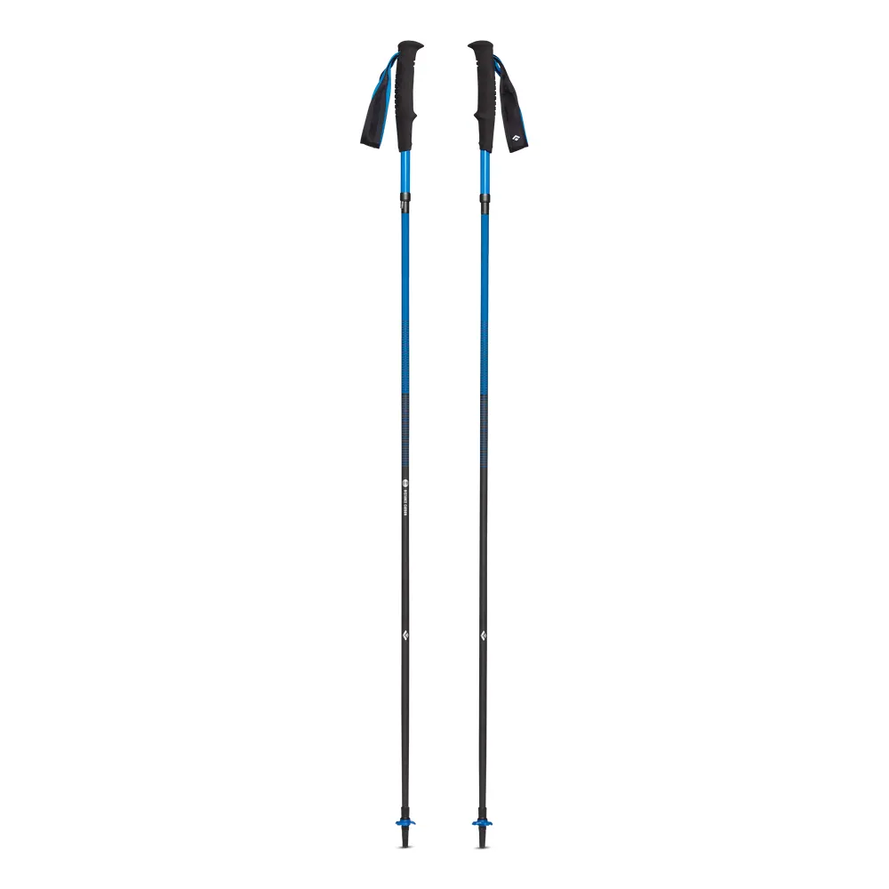 Black Diamond Trekking Poles Distance Carbon Z (blue, 1 pair, 115 cm)