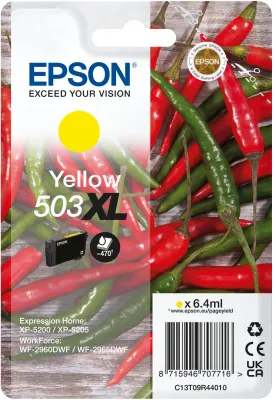 Epson 503XL -mustekasetti, 6.4 ml, keltainen
