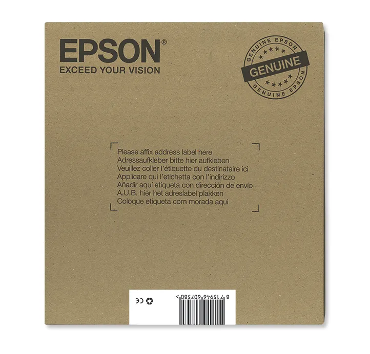 Epson C13T26164511 EasyMail -mustekasettipakkaus, musta/syaani/magenta/keltainen, 4 kpl