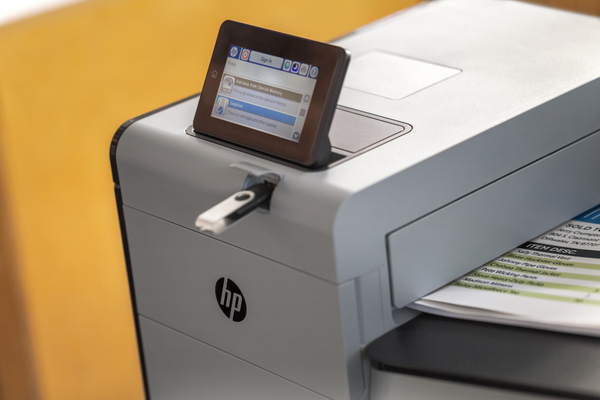 HP Officejet Enterprise Color X555xh Duplex, A4 - colour Inkjet printer