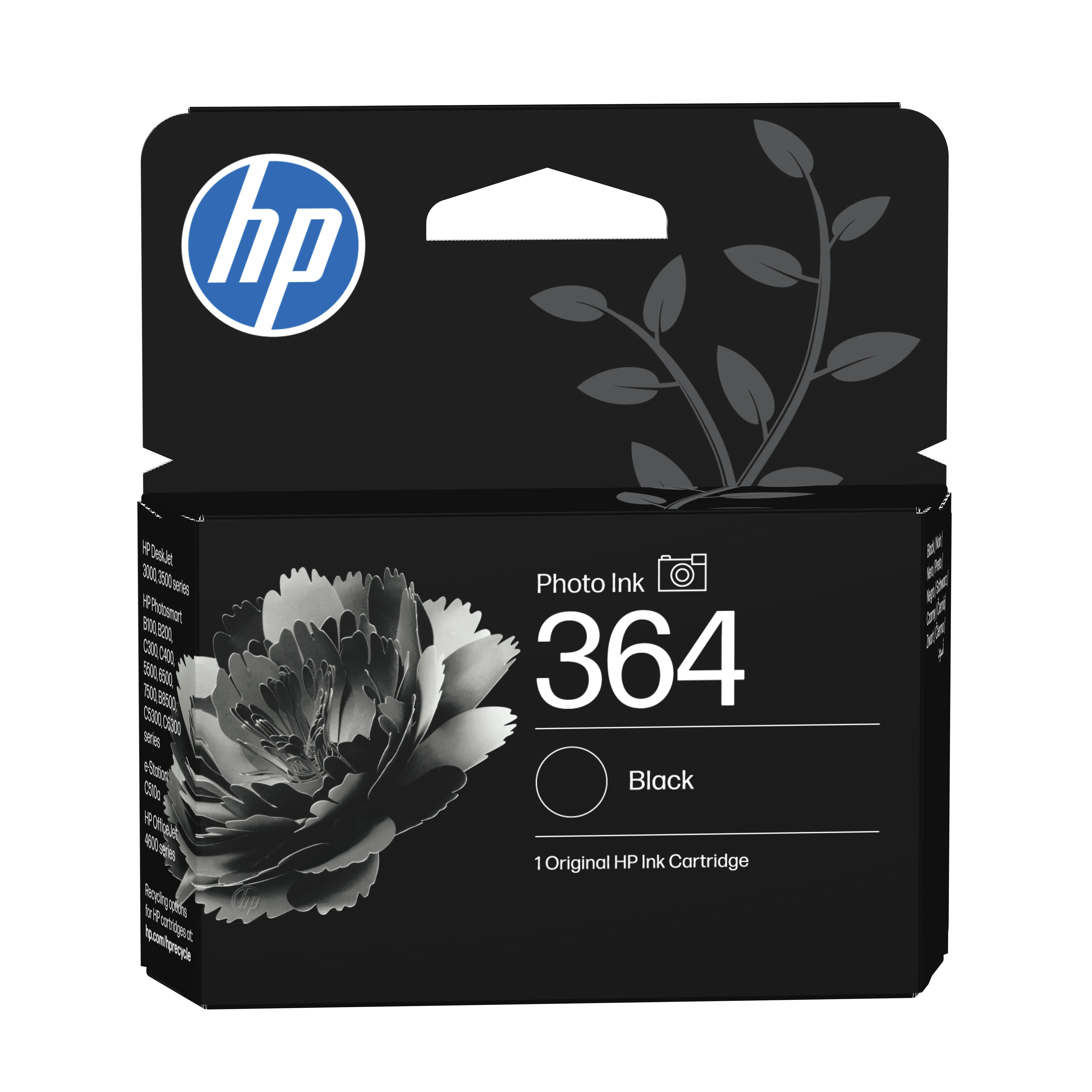HP 364 -mustekasetti, 3 ml, valokuvamusta