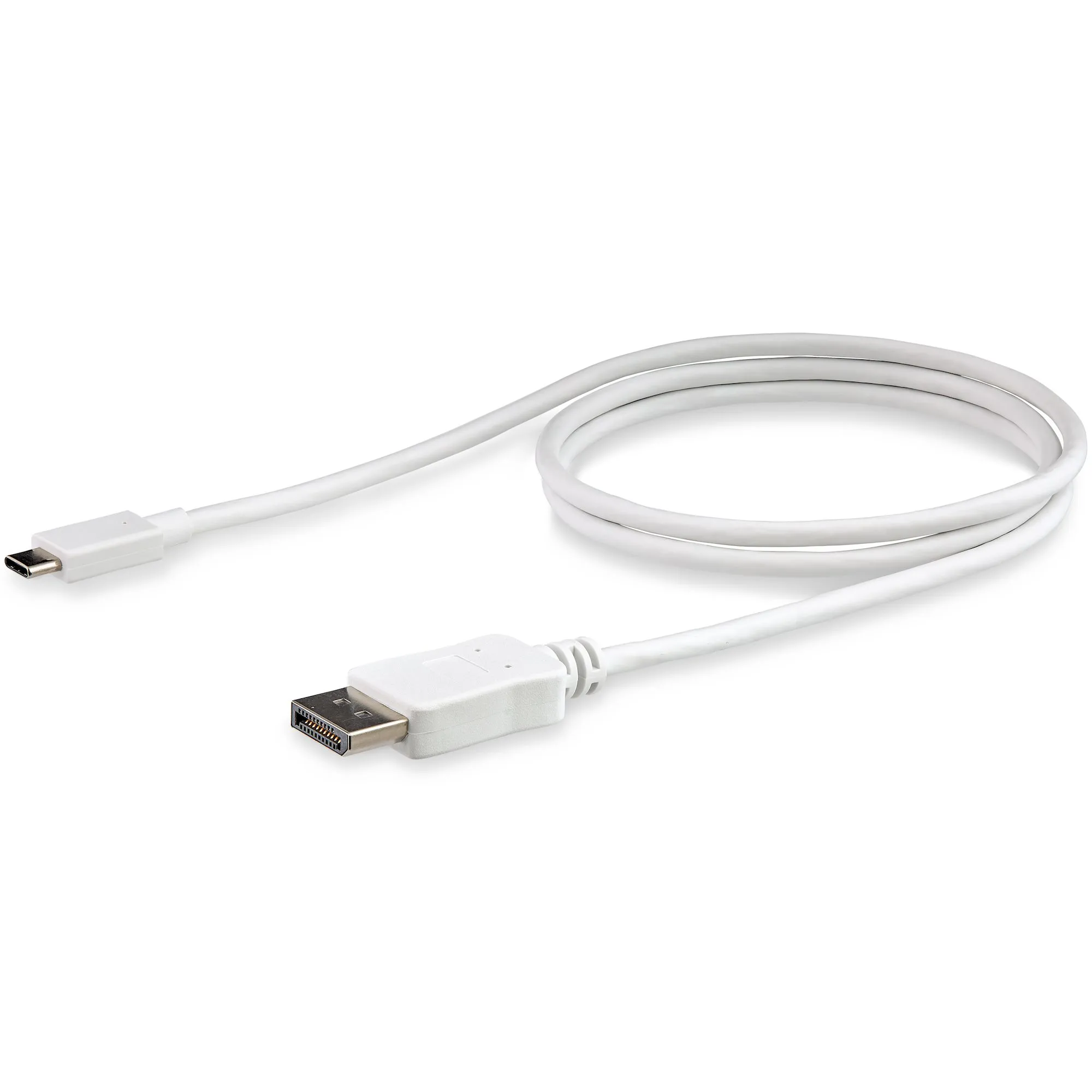 1M USB C TO DP CABLE - WHITE