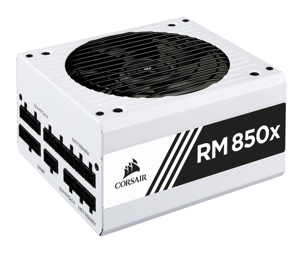 Corsair RMx White Series RM850x 850W - Power supply, 80 Plus Gold
