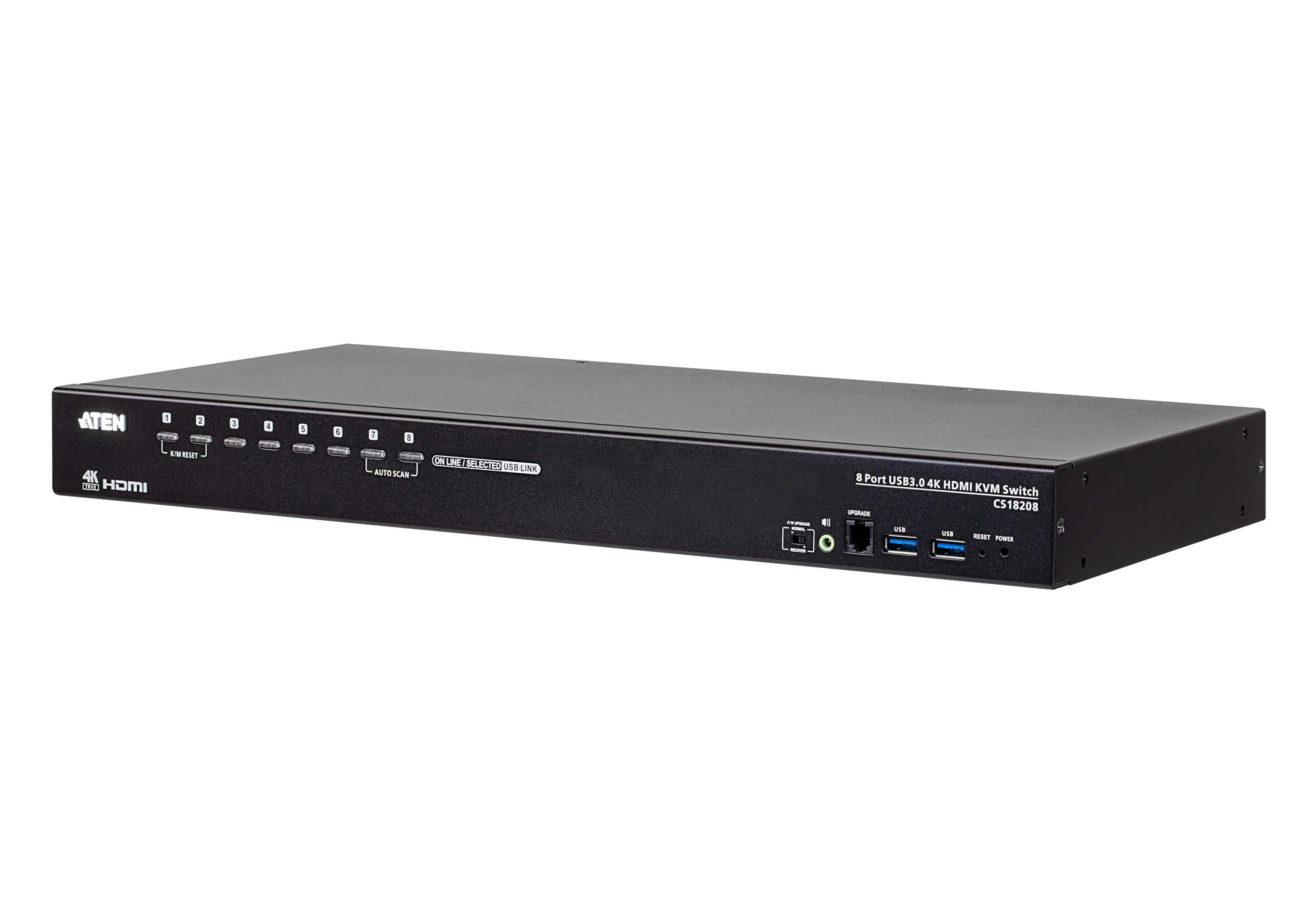ATEN 8-Port USB True 4K HDMI KVM Switch with USB 3.0 Peripheral Suppor
