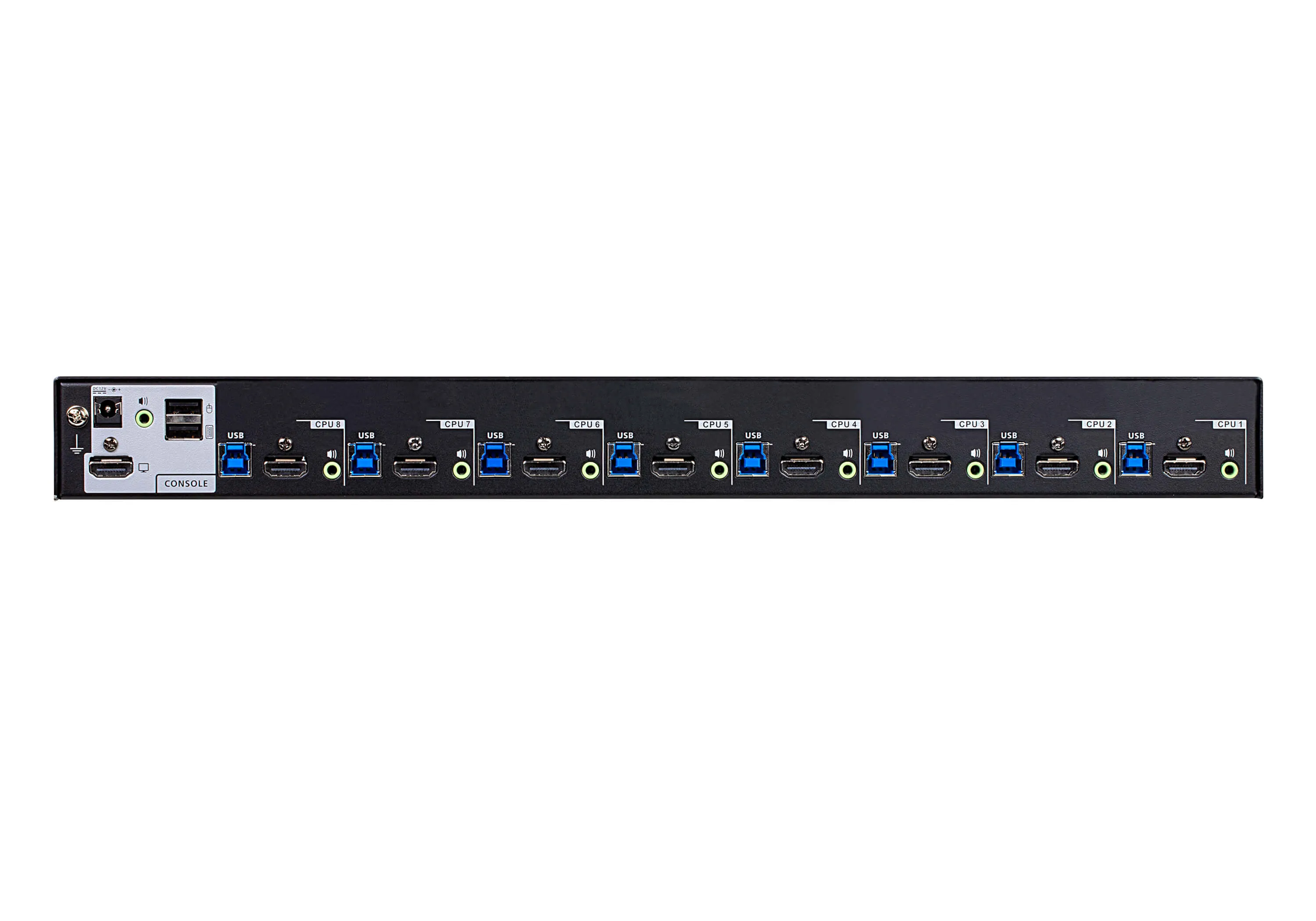 ATEN 8-Port USB True 4K HDMI KVM Switch with USB 3.0 Peripheral Suppor