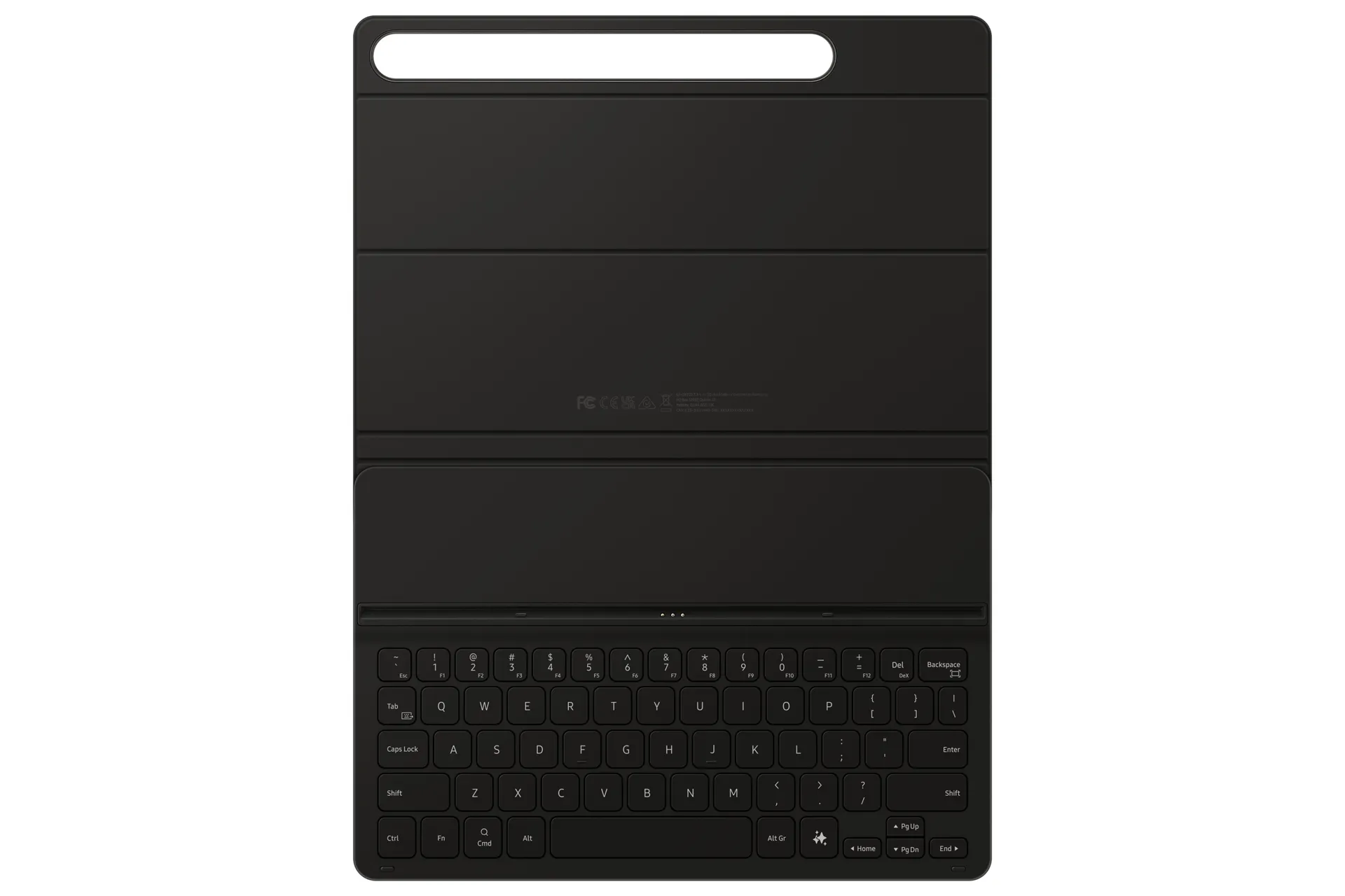 SAMSUNG BOOK COVER KEYBOARD SLIM TAB S9/TAB S9 FE/TAB S10 FE BLACK