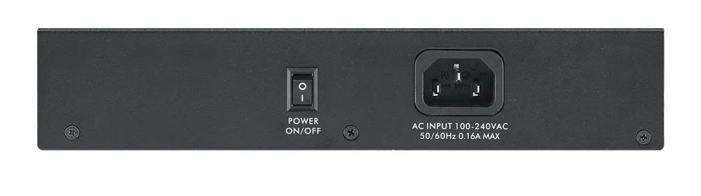 Zyxel GS1100-16E-EU0101F - 16-porttinen hallitsematon Gigabit-kytkin, musta