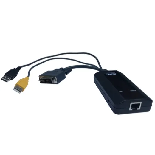 APC KVM 2G SERVER MODULE, DVI WITH VIRTUAL MEDIA AND CAC - KVM laajennin - USB - TAA-yhdenmukainen