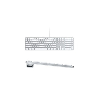 APPLE Apple Keyboard With NumPad Dutch USB White