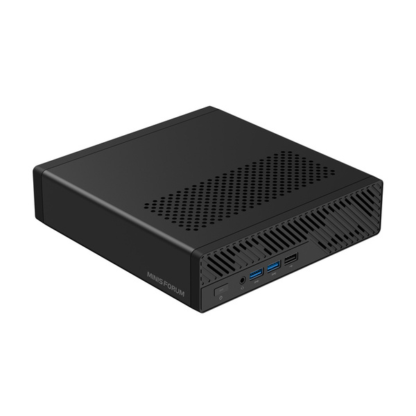 MINIS FORUM MS-A2-9955 AMD Ryzen 9 9955HX -minitietokonerunko, musta/metalli