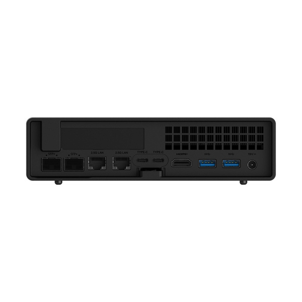 MINIS FORUM MS-A2-9955 AMD Ryzen 9 9955HX -minitietokonerunko, musta/metalli