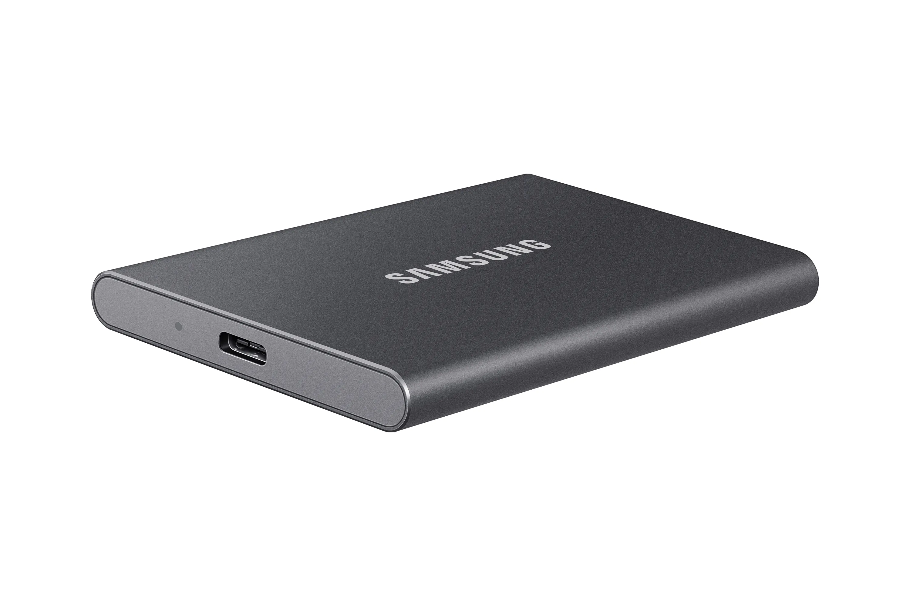 Samsung T7 1TB External SSD with USB 3.2 Gen 2 (USB-C), Portable, Hardware Encryption, Password Protection, Gray