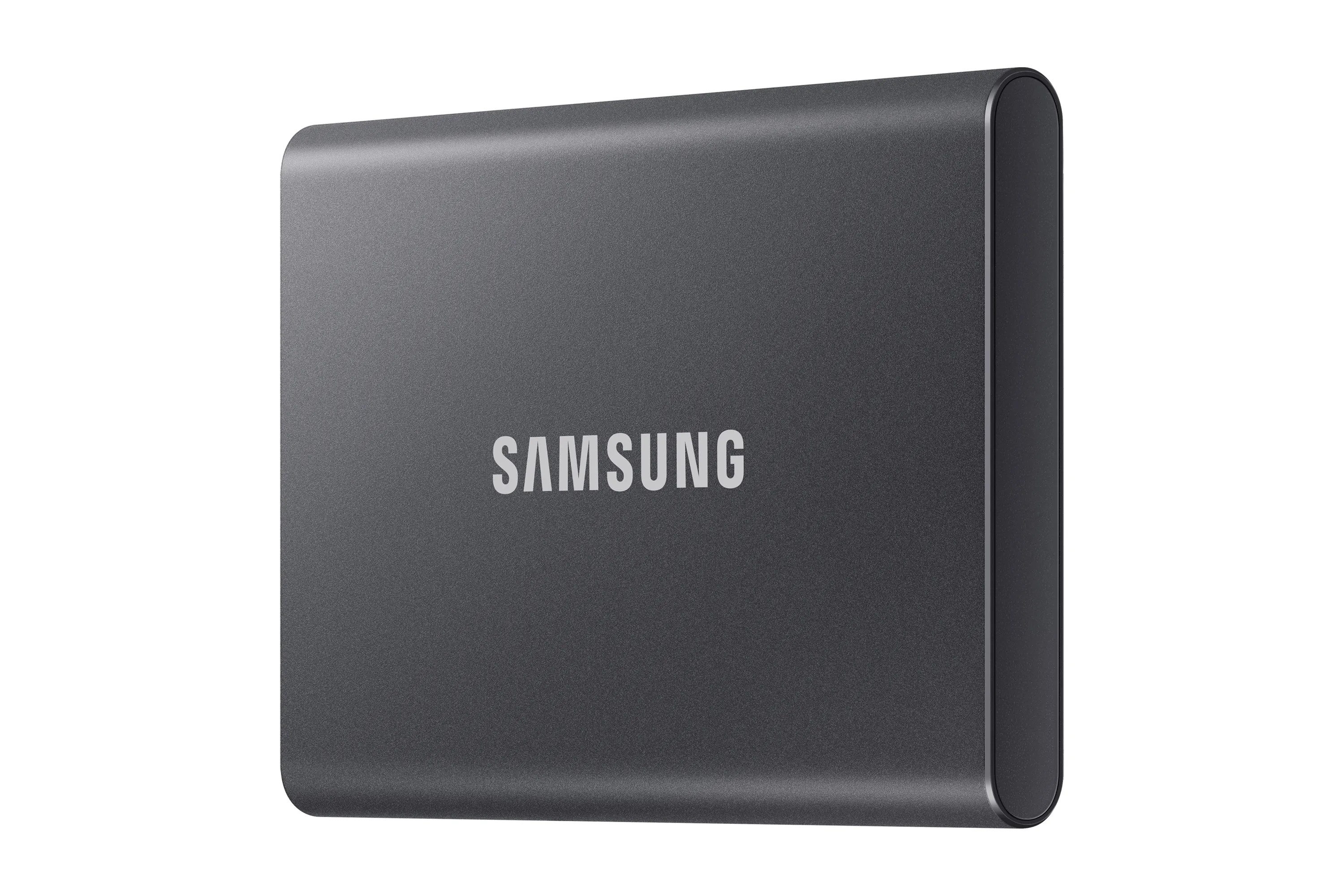 Samsung T7 1TB External SSD with USB 3.2 Gen 2 (USB-C), Portable, Hardware Encryption, Password Protection, Gray